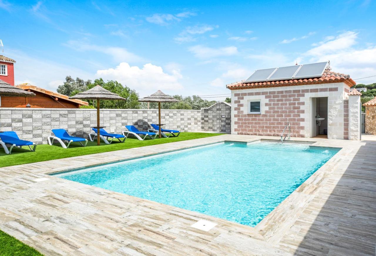 Casa Torre De Meca 1 Shared Pool Villa Los Canos De Meca Kültér fotó