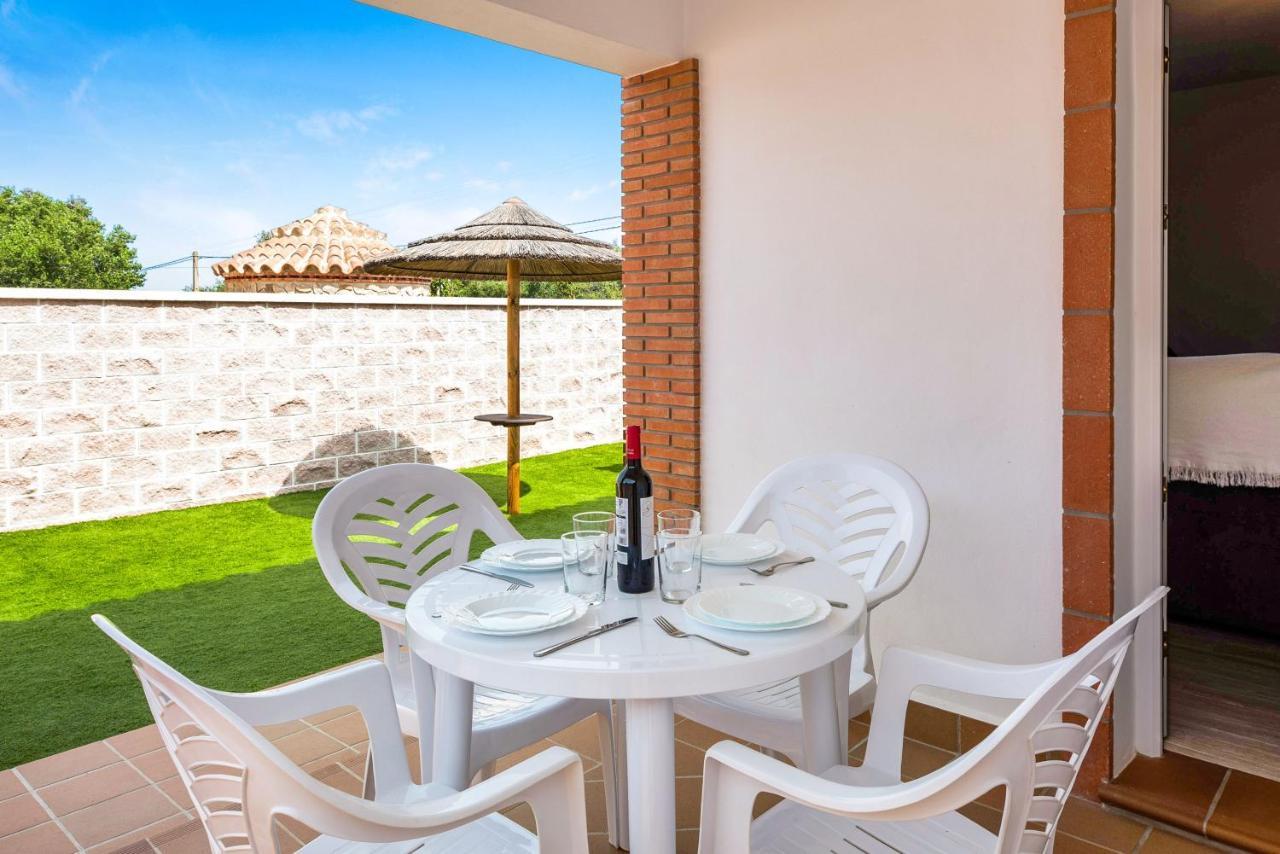 Casa Torre De Meca 1 Shared Pool Villa Los Canos De Meca Kültér fotó